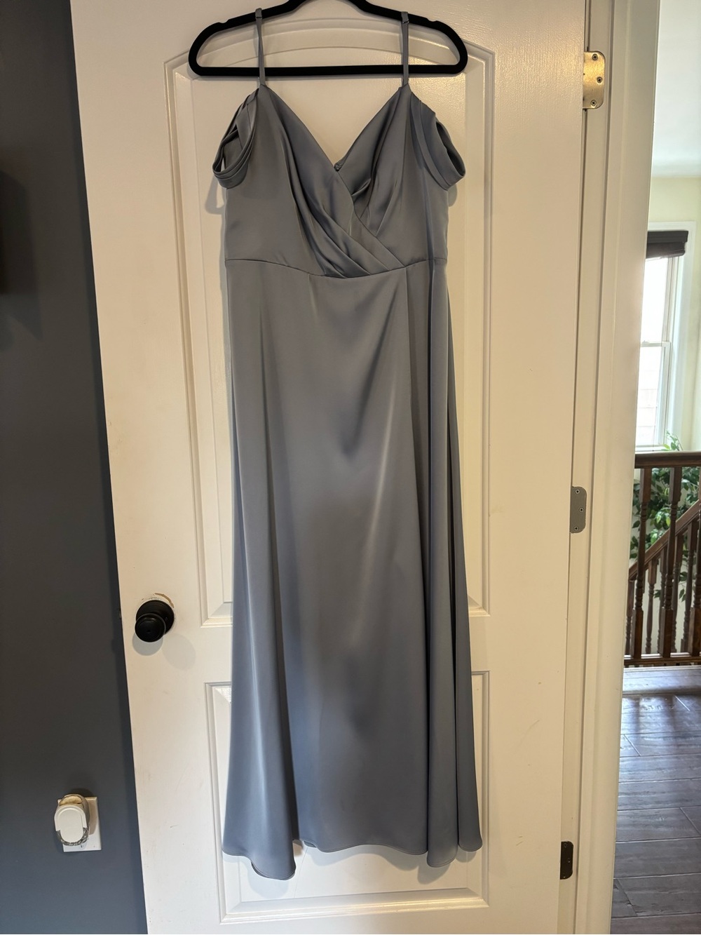 Azazie Dusty Blue bridesmaid dress